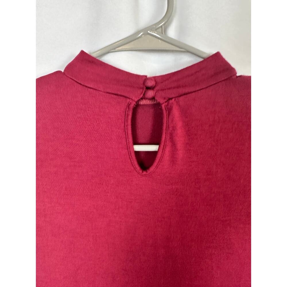 ModCloth Red Peplum Shirt - Picture 7 of 8